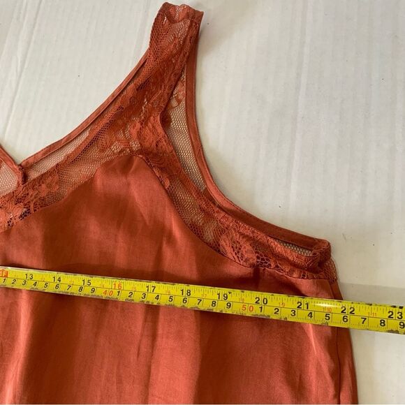 Maurices Satin Camisole Lace Trim Tank Top Sz XXL Coquette - Picture 6 of 6